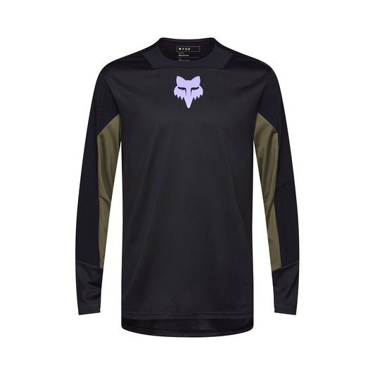 FOX DEFEND PARK Μακρυμάνικο Jersey Μαύρο 2025
