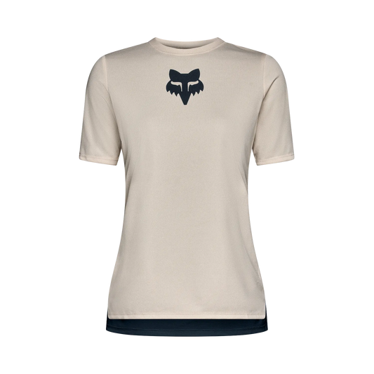 FOX RANGER HEAD Ladies Short Sleeve Jersey White Chalk