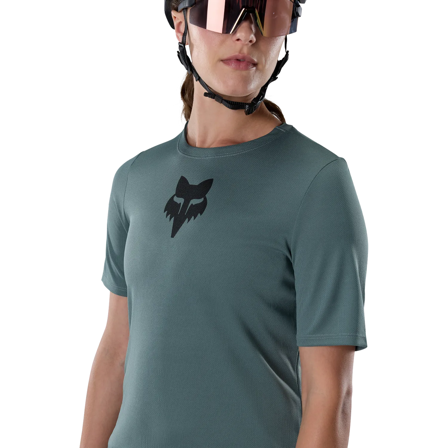 Γυναικείο FOX RANGER FOX HEAD Short Sleeve Jersey Sage