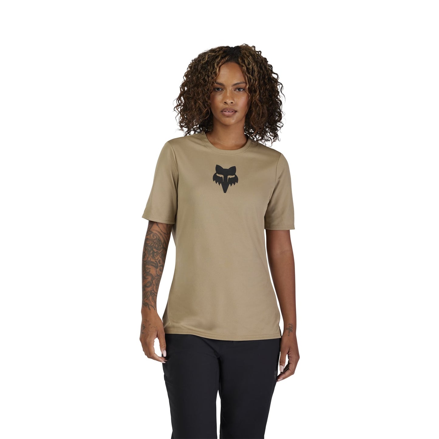 FOX RANGER HEAD Ladies Short Sleeve Jersey Beige 2025
