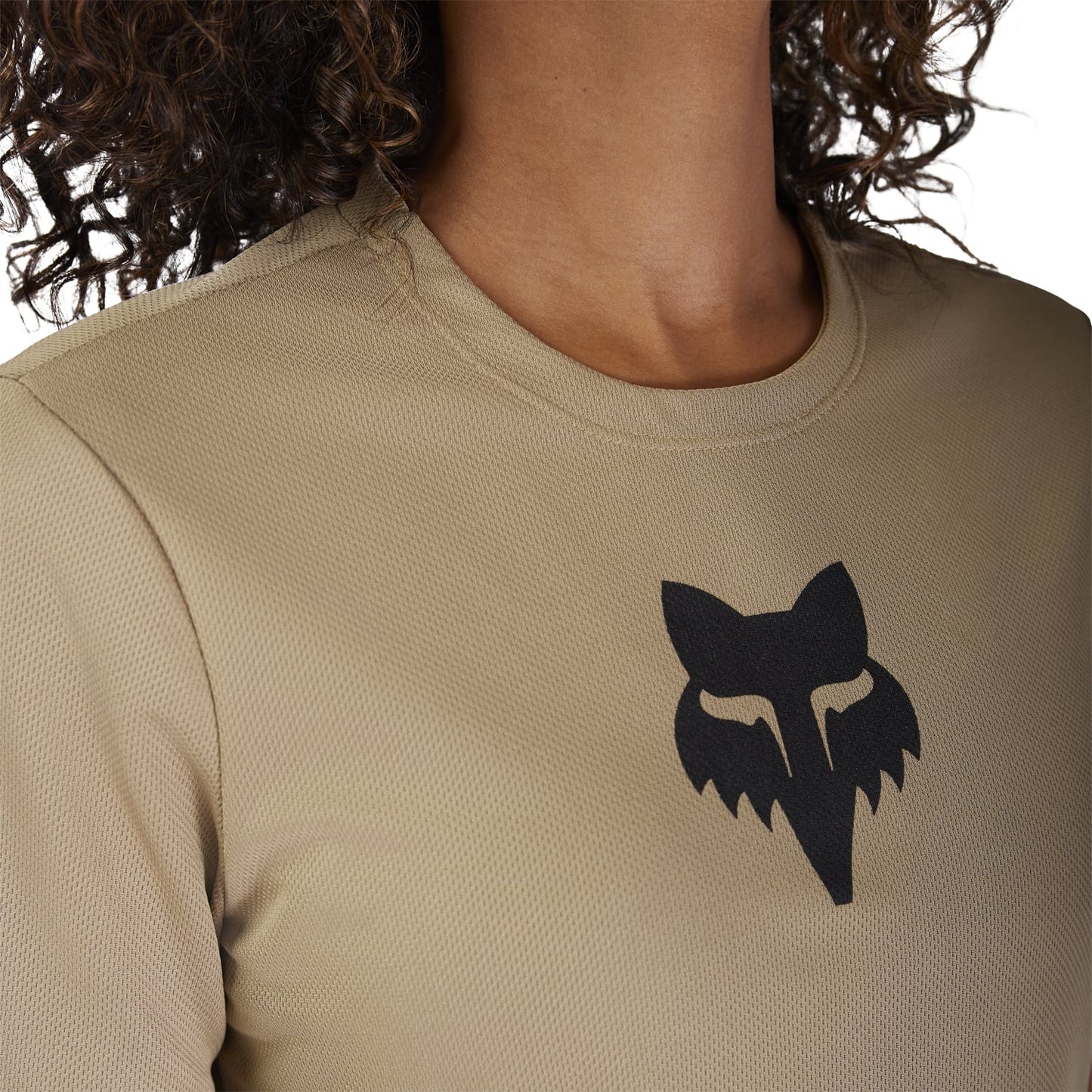 FOX RANGER HEAD Ladies Short Sleeve Jersey Beige 2025