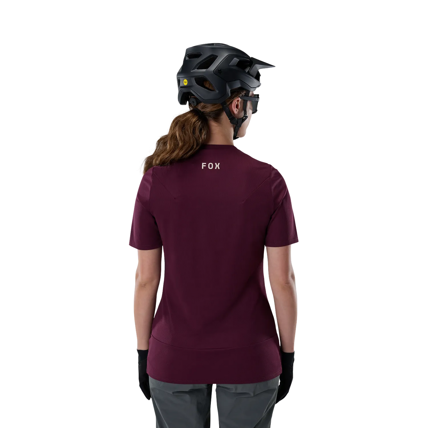 Γυναικείο FOX RANGER FOX HEAD Κοντομάνικο Jersey Bordeaux