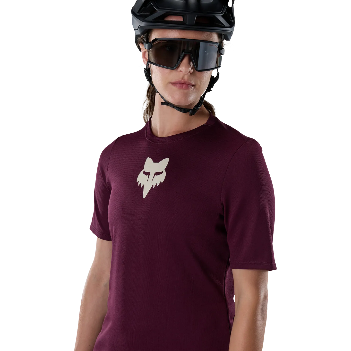 Γυναικείο FOX RANGER FOX HEAD Κοντομάνικο Jersey Bordeaux