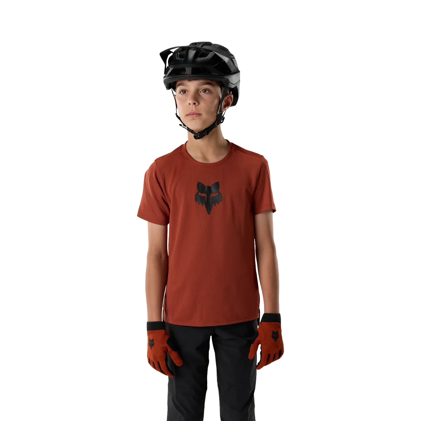 FOX RANGER FOX HEAD Junior κοντομάνικο Acid Scarlet Jersey