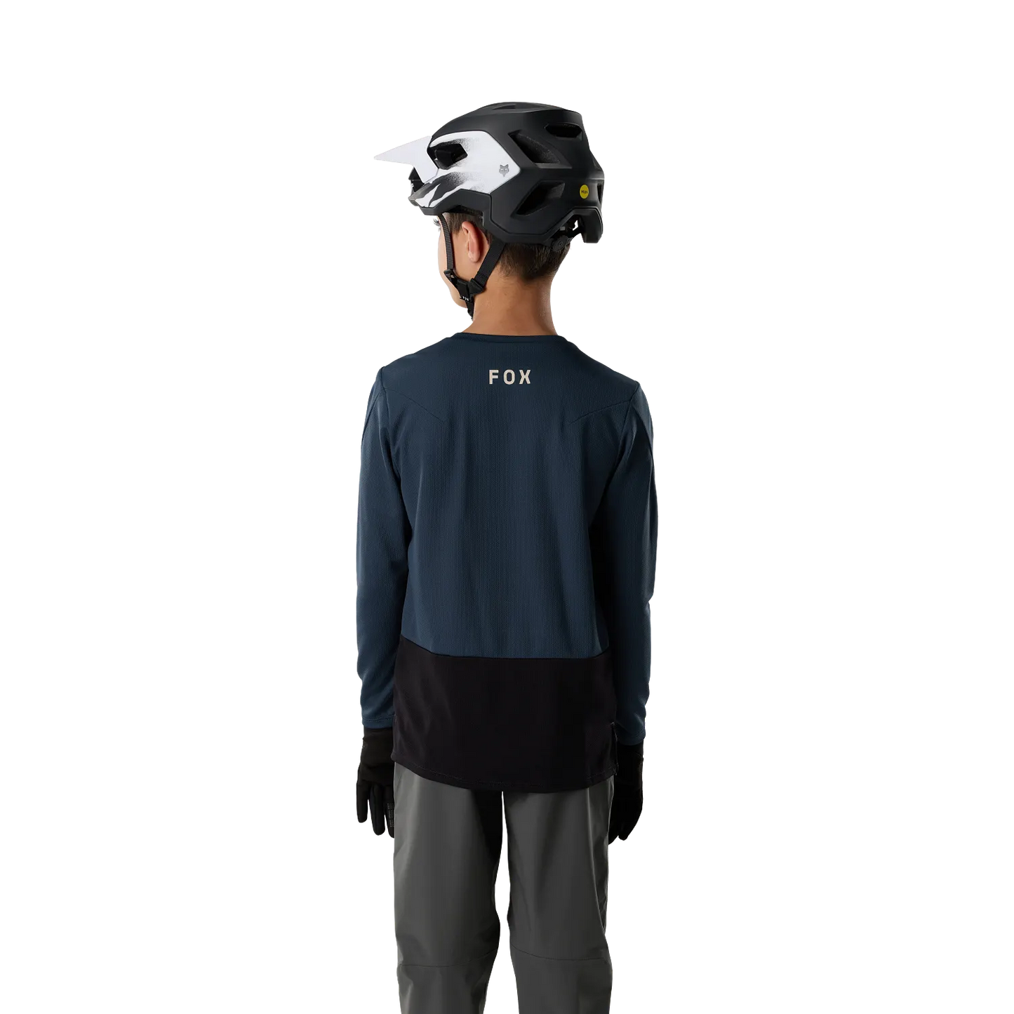 Παιδική μακρυμάνικη μπλούζα FOX RANGER FOX HEAD μπλε Galaxy