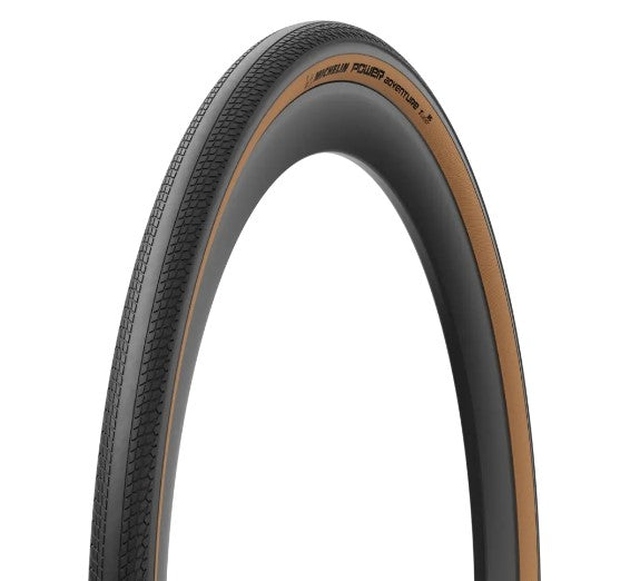 MICHELIN POWER ADVENTURE Competition Line 700x36c Tubeless Ready Brown tire