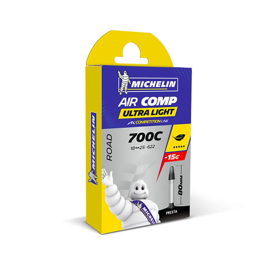 Εσωτερικός σωλήνας MICHELIN A1 AIRCOMP ULTRALIGHT 700x18/25c Presta