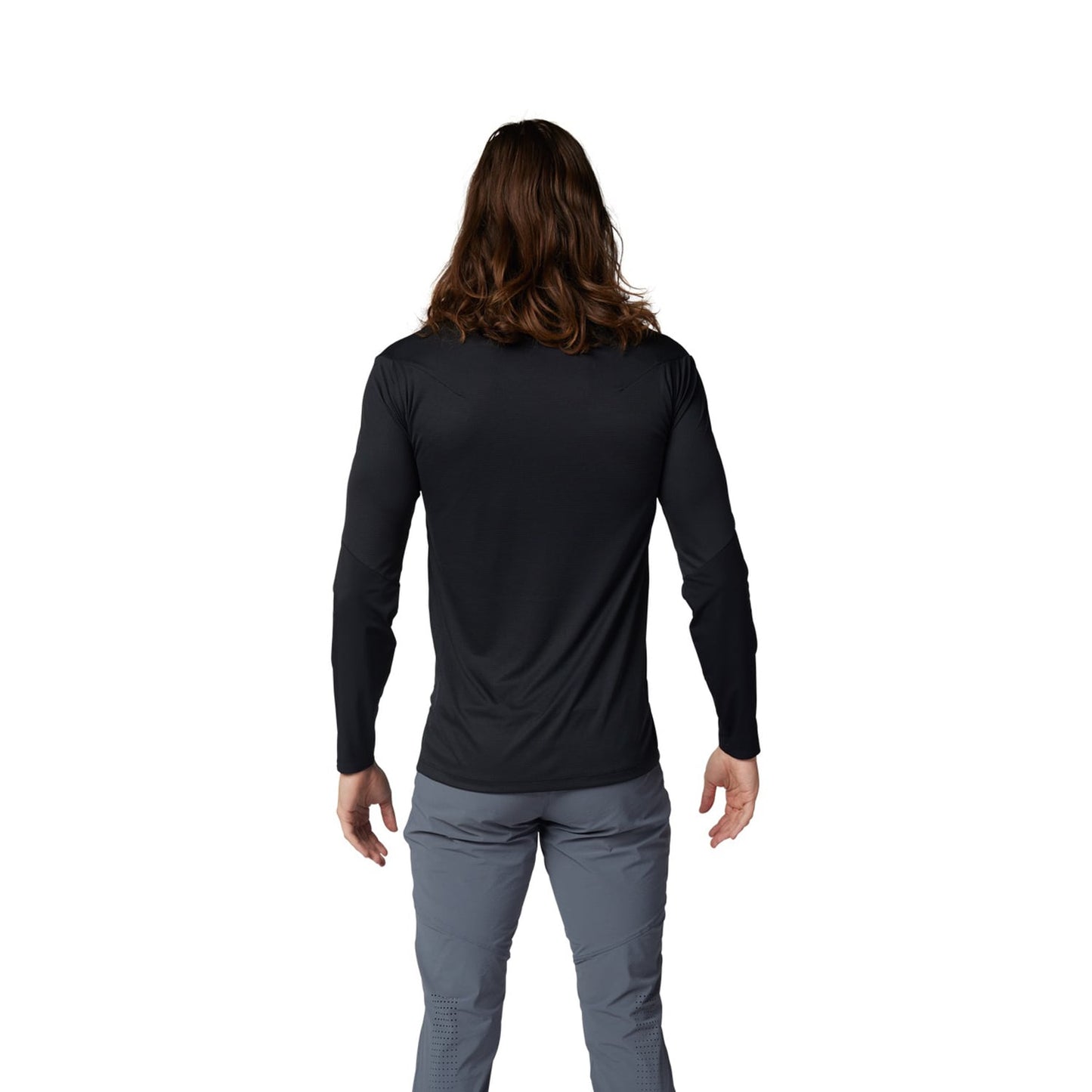 FOX FLEXAIR PRO Long Sleeve Jersey Μαύρο 2025