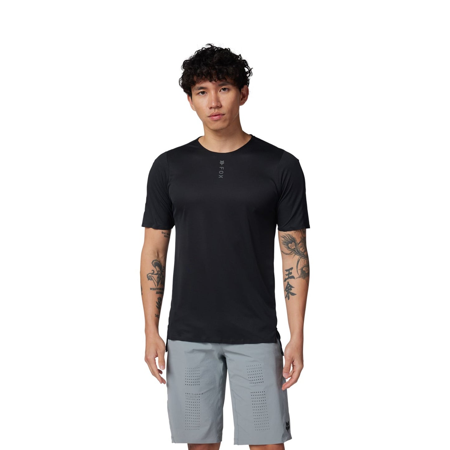 FOX FLEXAIR PRO Short Sleeve Jersey Μαύρο 2025