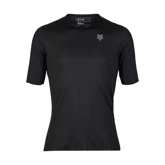 FOX FLEXAIR ASCENT Κοντομάνικο Jersey Μαύρο 2025