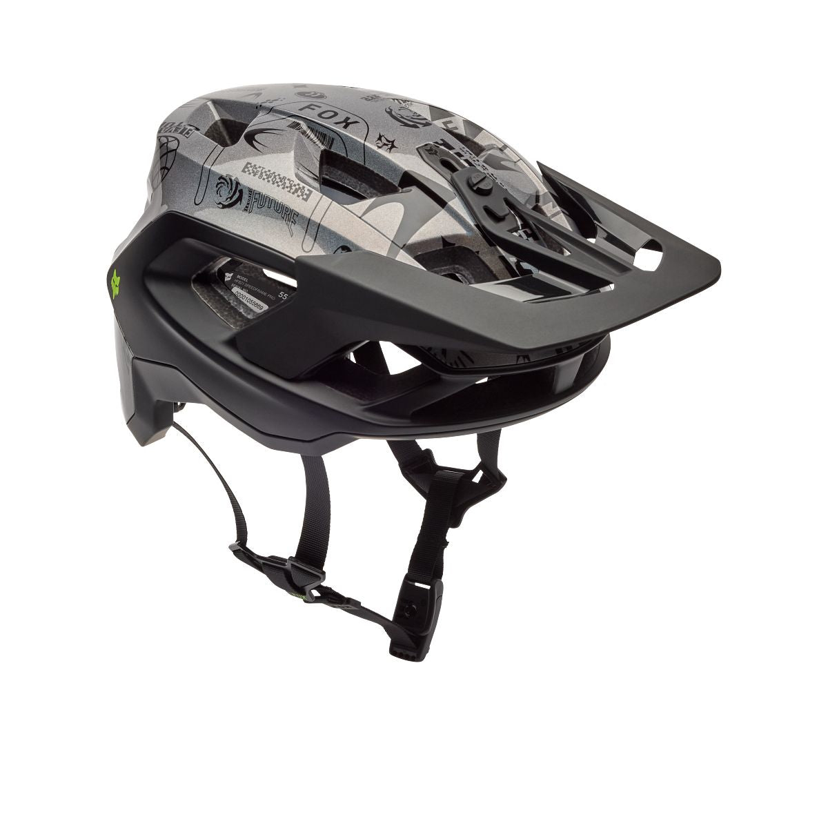 FOX SPEEDFRAME PRO LUNAR MTB κράνος μαύρο/γκρι - Ειδική έκδοση