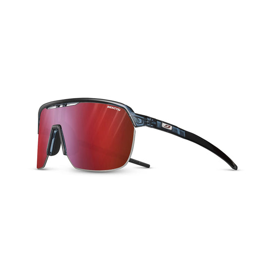 JULBO FREQUENCY Translucent Blue/Black Reactiv High Contrast Photochromic Goggles