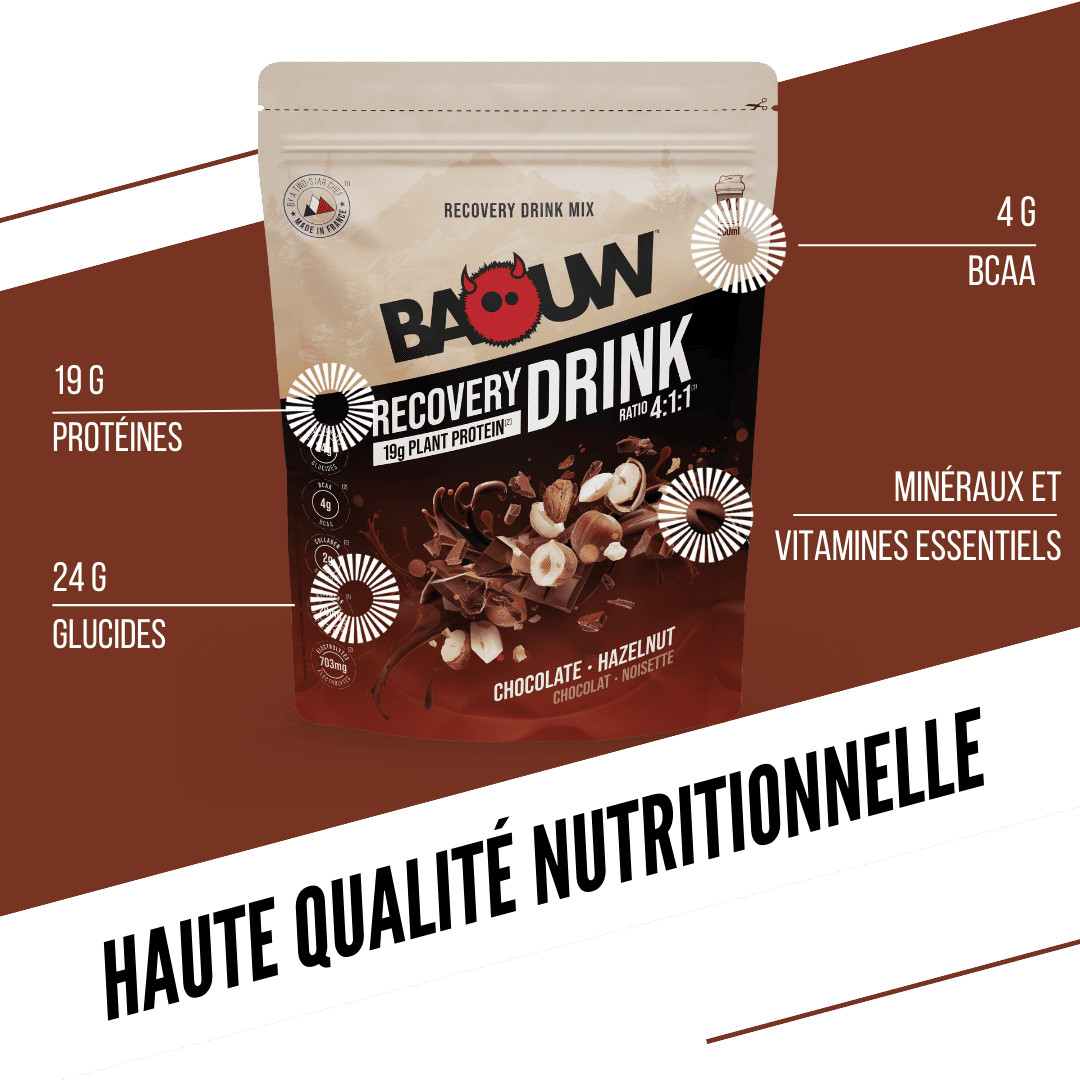 BAOUW RECOVERY Drink (500g) Σοκολάτα φουντούκι