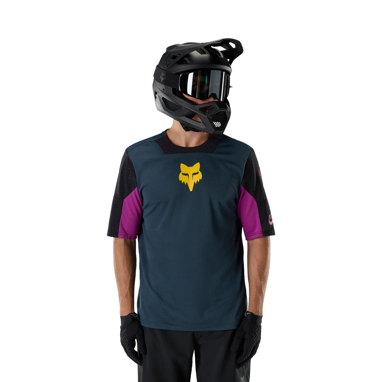 FOX DEFEND CREATION Κοντομάνικο Jersey Μπλε