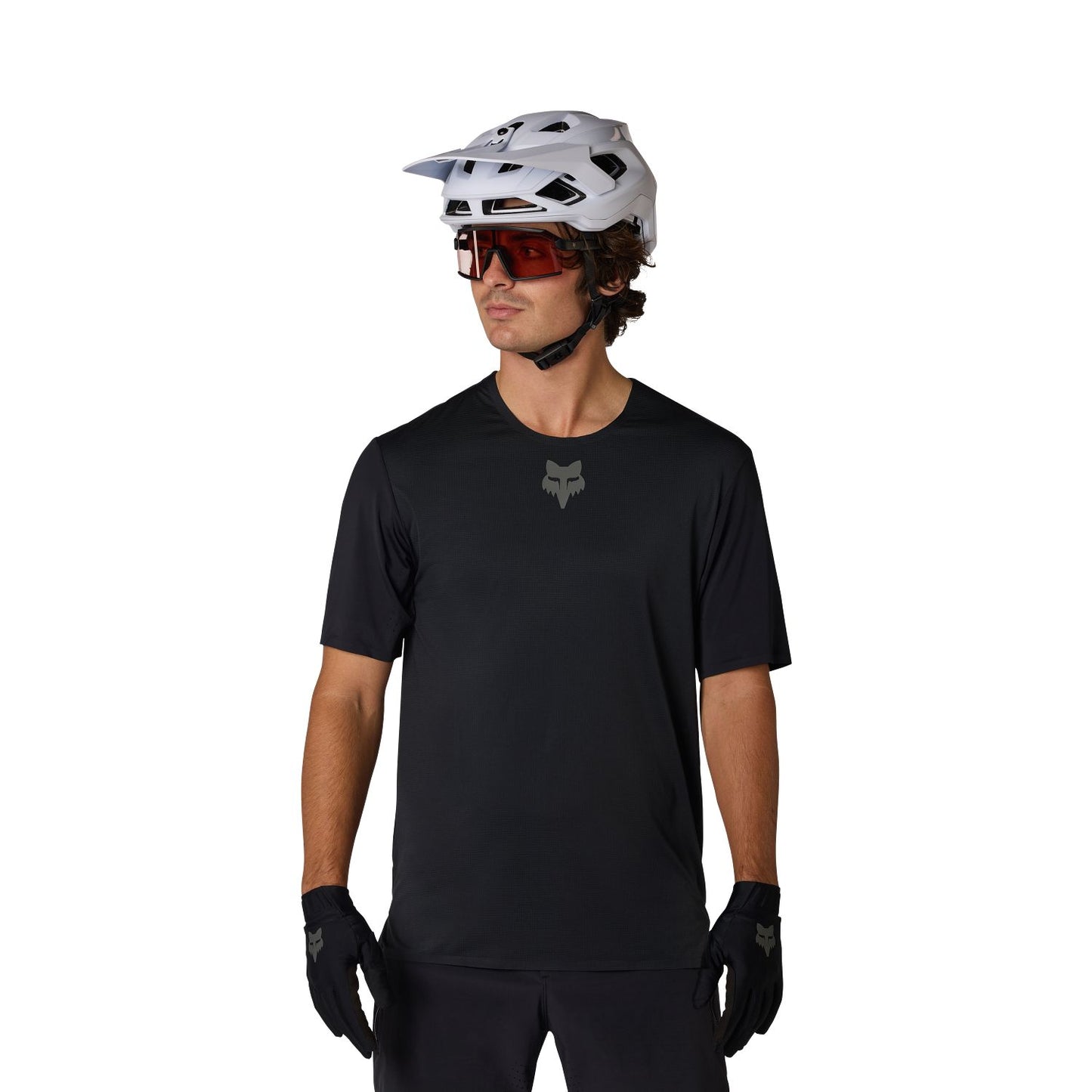 FOX FLEXAIR Short Sleeve Jersey Black