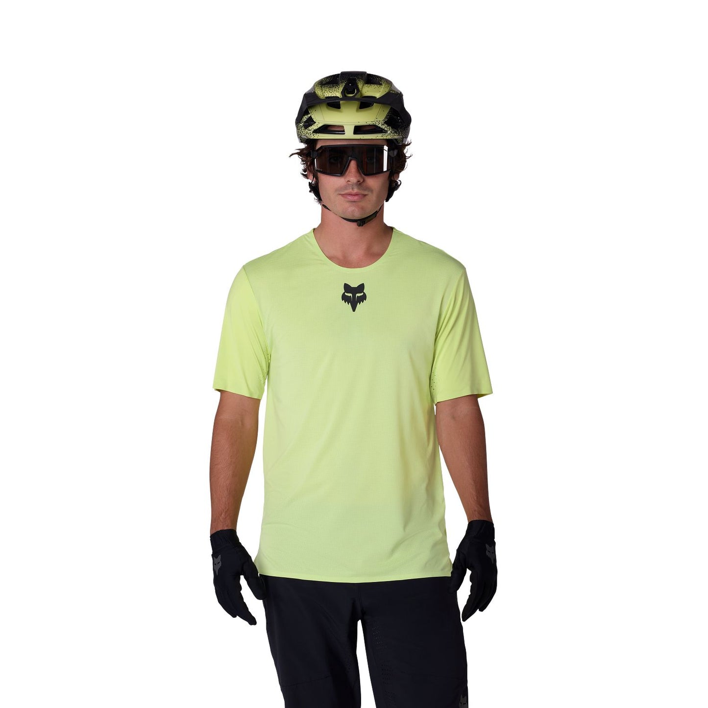 FOX FLEXAIR Short Sleeve Jersey Lime