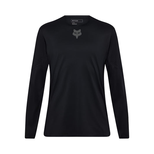FOX FLEXAIR Μακρυμάνικο Jersey Μαύρο