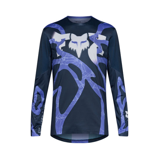 FOX FLEXAIR DIFFUSE SE Μακρυμάνικο Jersey Violet Blueberry