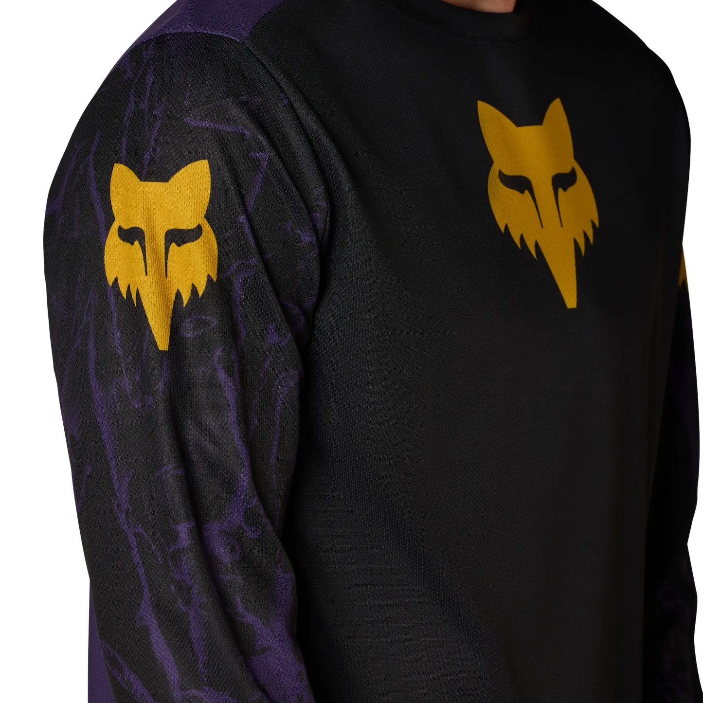 FOX RANGER IMAGE PRINT Long Sleeve Jersey Black/Purple