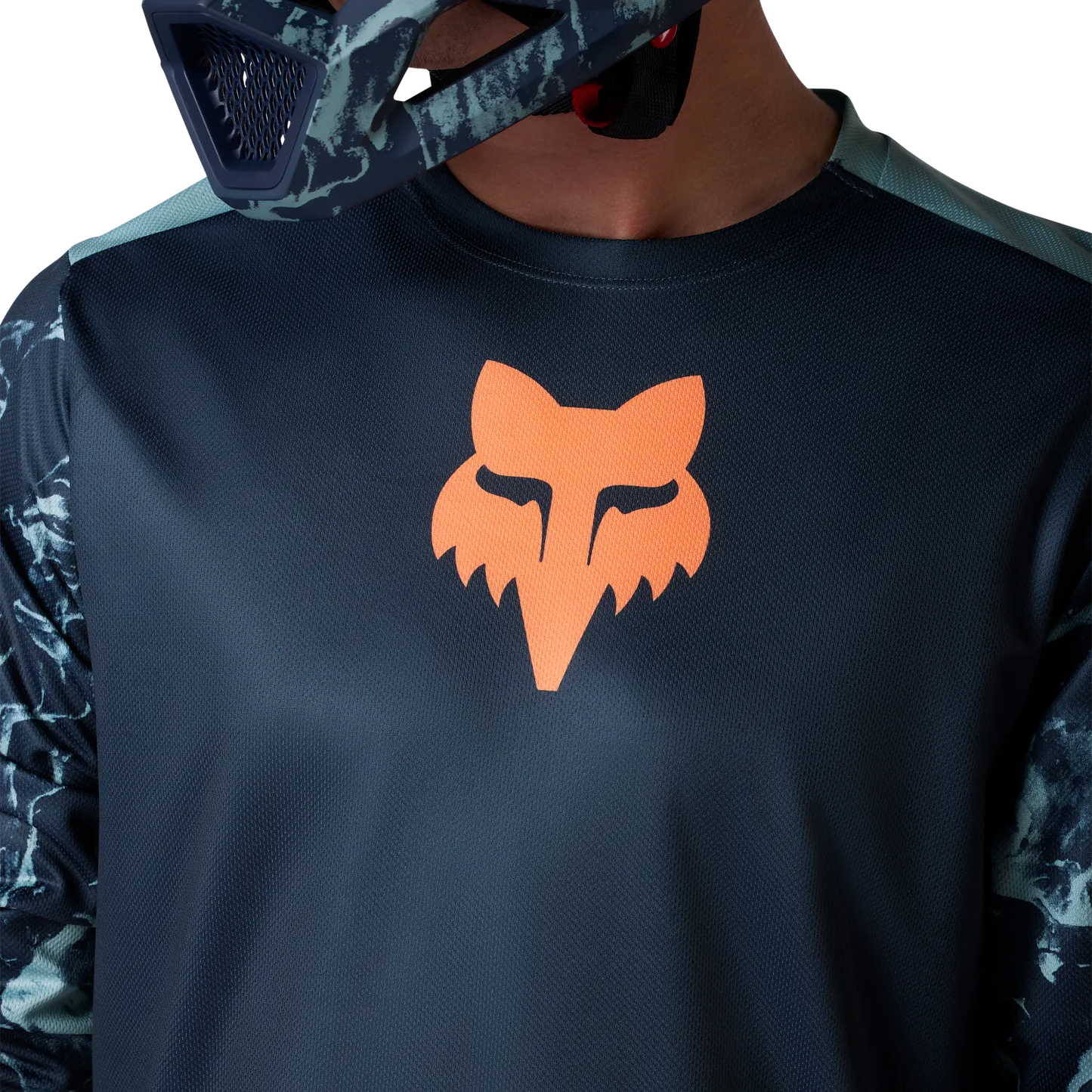 FOX RANGER IMAGE PRINT Long Sleeve Jersey Arctic Blue