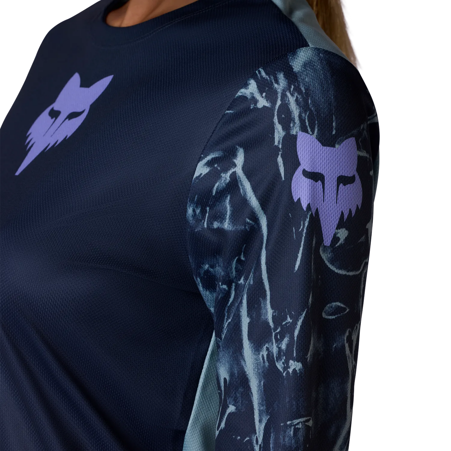 FOX RANGER IMAGE PRINT γυναικείο μακρυμάνικο Jersey μπλε