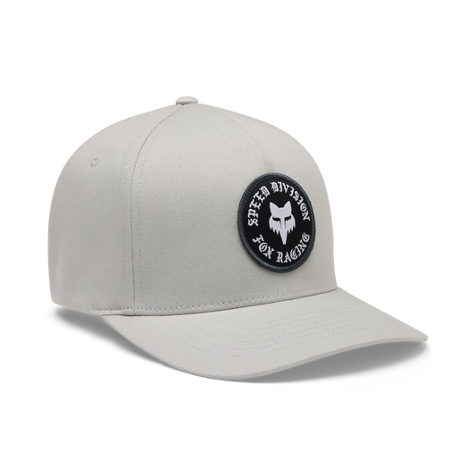 FOX BADGE FLEXFIT ανοιχτό γκρι καπέλο
