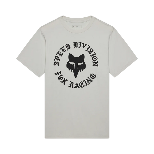 FOX BADGE 195 ORIGINAL T-Shirt κοντομάνικο ανοιχτό γκρι