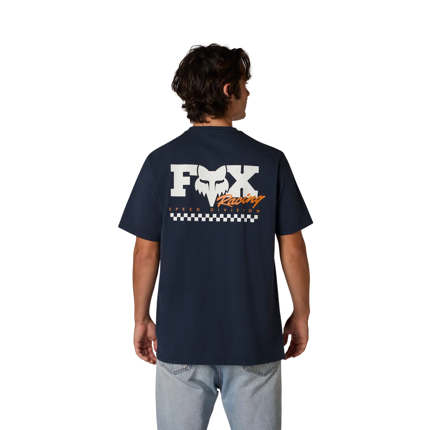 T-Shirt FOX CHECKER 195 ORIGINAL Short Sleeve Midnight Blue