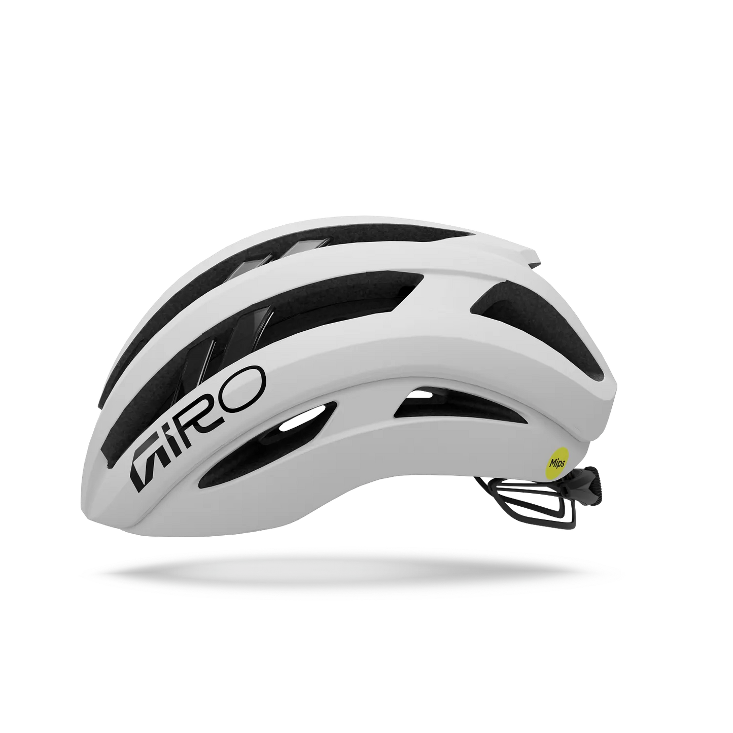 GIRO ARIES SPHERICAL Matte White Road Helmet