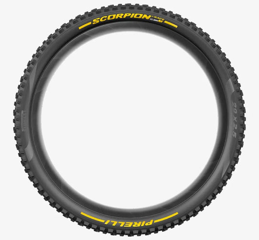 PIRELLI SCORPION RACE DH M 29x2.5 Tubeless Ready Soft Μαύρο/Κίτρινο 3907500 ελαστικό