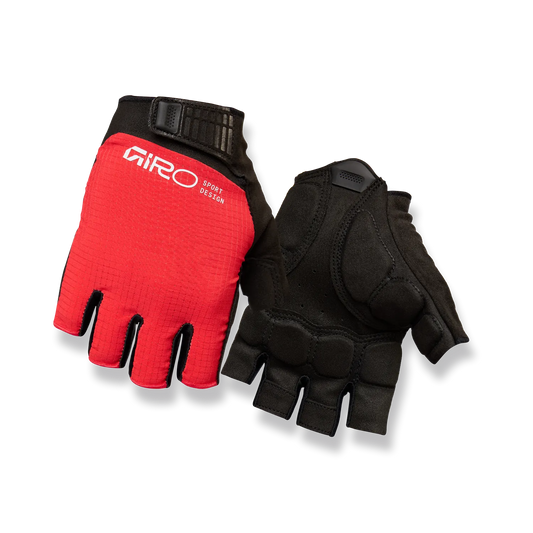 Κοντά Γάντια GIRO BRAVO II Gel Κόκκινα