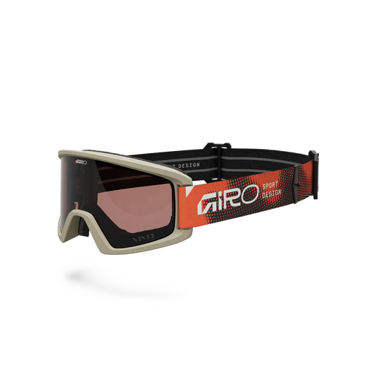 Μάσκα GIRO TAZZ Πορτοκαλί με φακό VIVID