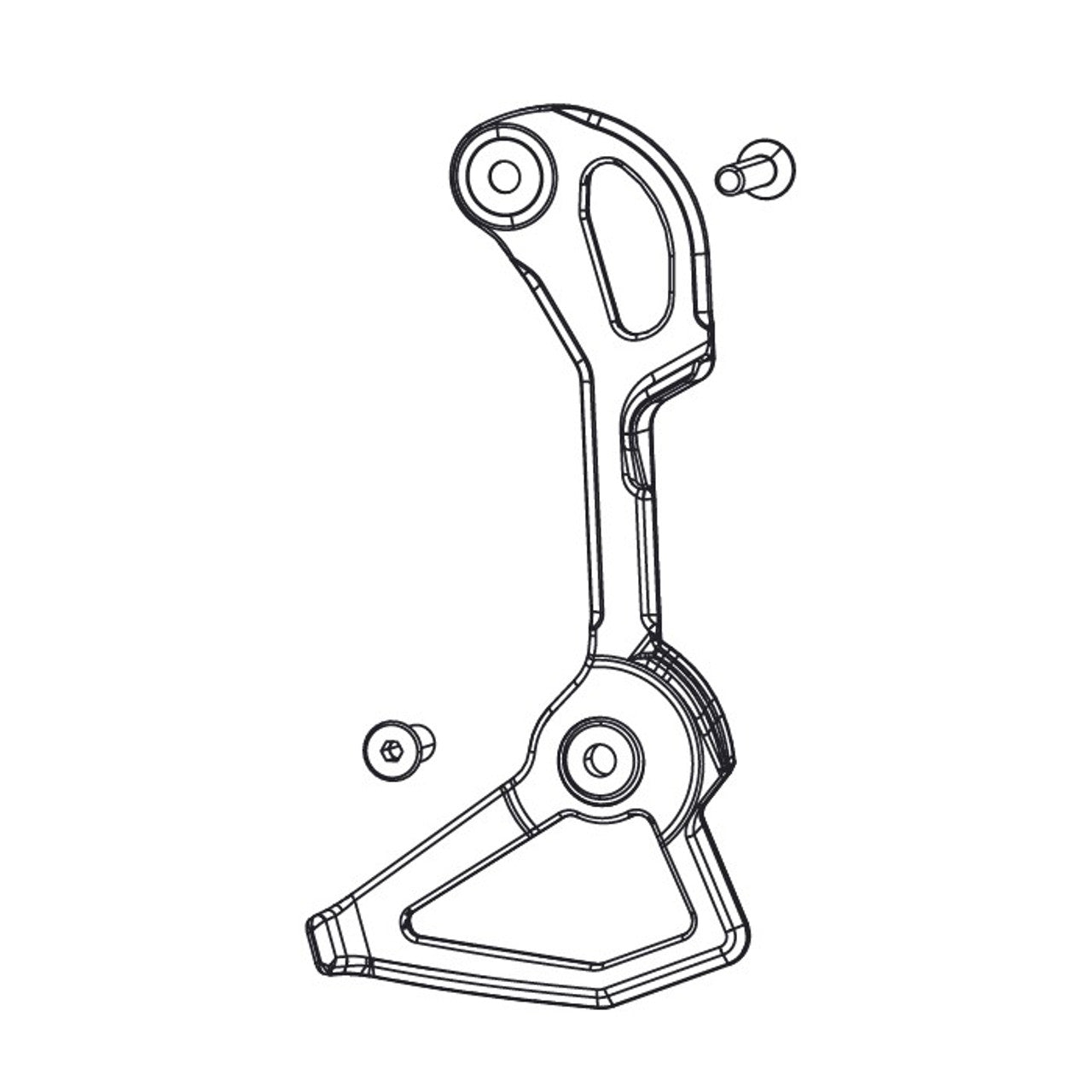 SRAM RED AXS E1 Εσωτερικός κλωβός οπίσθιου ντεραγιέρ SRAM RED AXS E1