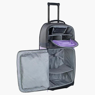 EVOC WORLD TRAVELLER 125 L Ταξιδιωτική τσάντα Μαύρο/Μωβ