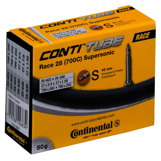 Εσωτερικός σωλήνας CONTINENTAL RACE SUPERSONIC 700x20/25c Presta