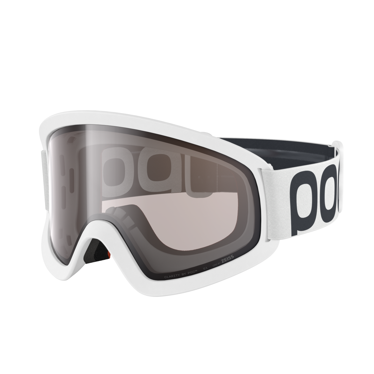POC ORA Λευκό Clarity Trail Cloudy Brown γυαλί προστασίας