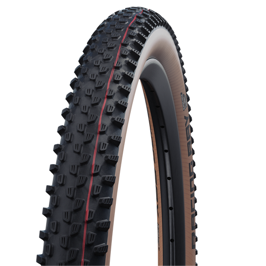SCHWALBE RACING RAY 29x2.35 ADDIX SPEED SUPERRACE Tubeless Ready Soft Μαύρο/Καφέ ελαστικό