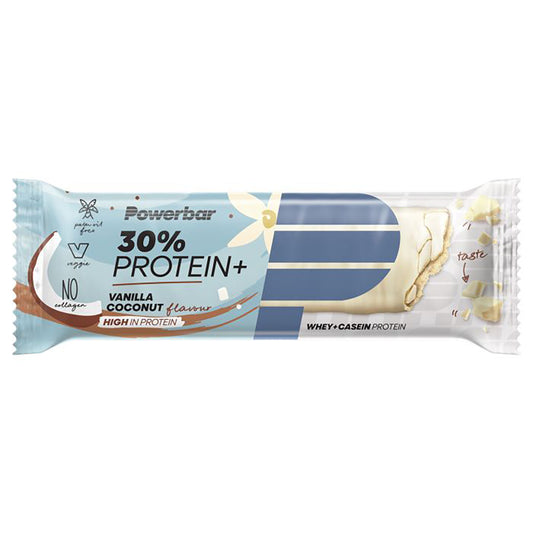 POWERBAR 30% PROTEIN PLUS Μπάρα αποκατάστασης (55 g) Βανίλια καρύδας
