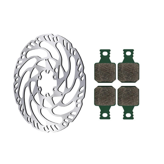 Δίσκος MAGURA MDR-C + τακάκια 8.S MT eSTOP 6 οπών Ασημί