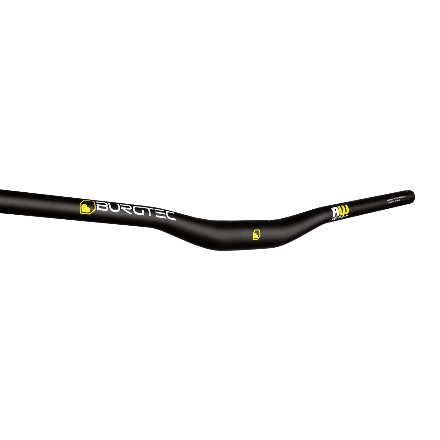 BURGTEC RIDE WIDE DH Rise Ranger 22.5mm 800mm Μαύρο