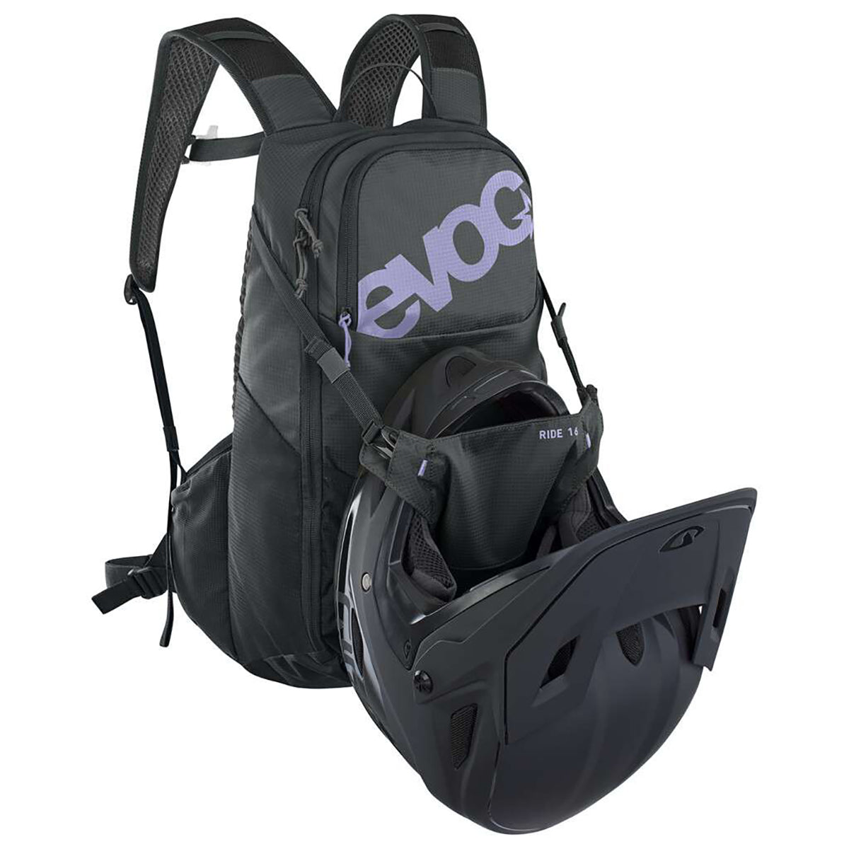 EVOC RIDE 16 L σακίδιο πλάτης Μαύρο/Μωβ