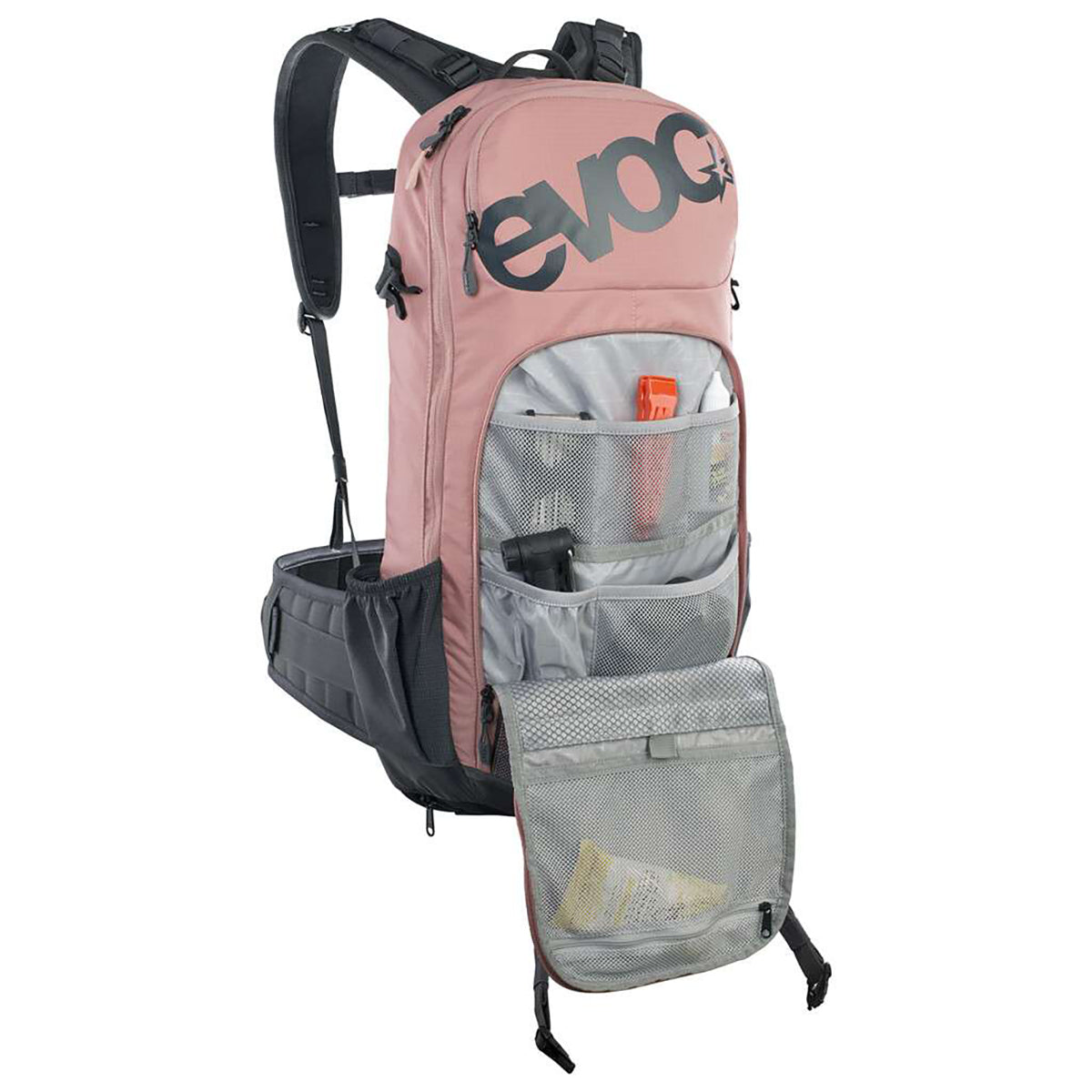 EVOC PROTECTOR FR ENDURO 16 Backpack with Integrated Backstrap Pink