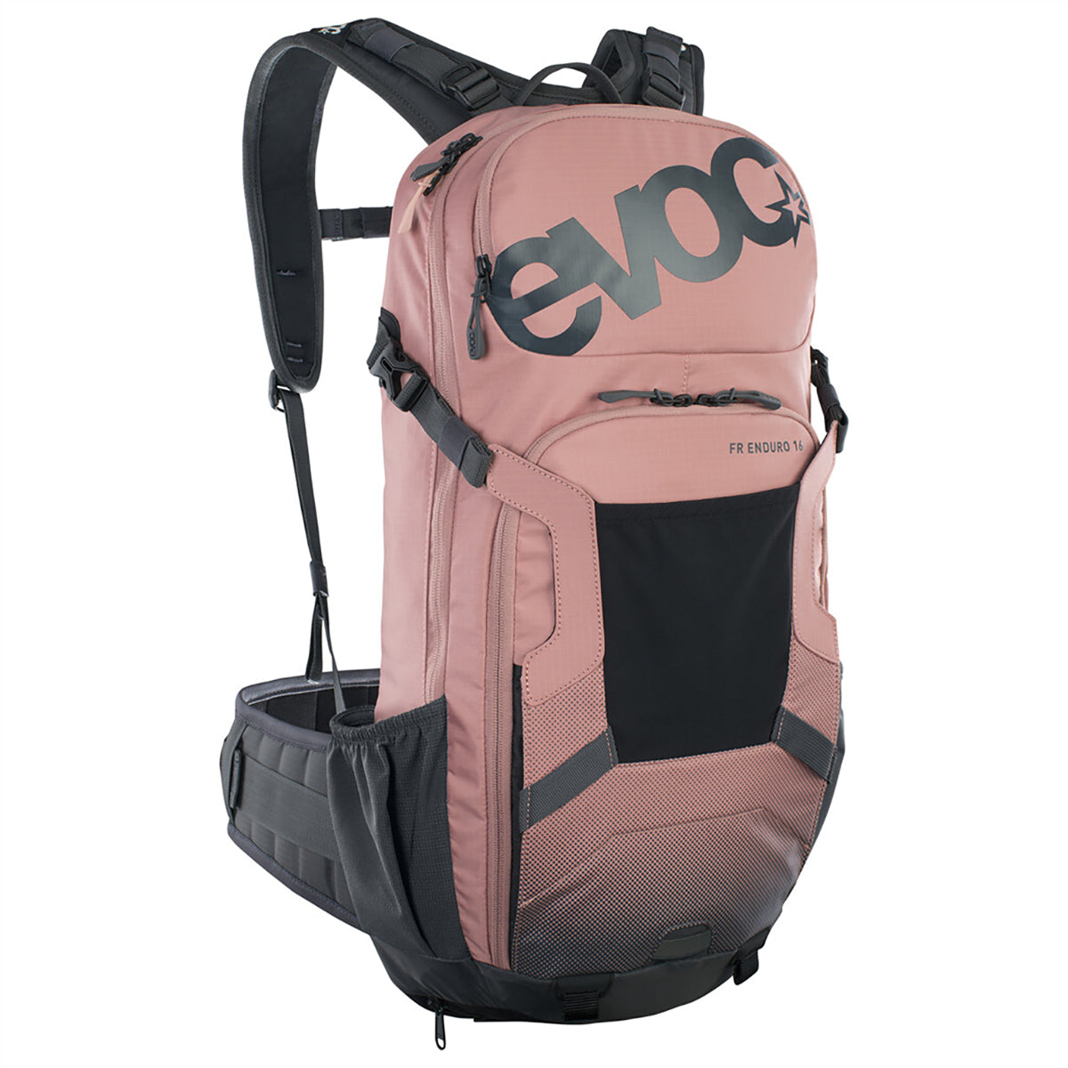 EVOC PROTECTOR FR ENDURO 16 Backpack with Integrated Backstrap Pink