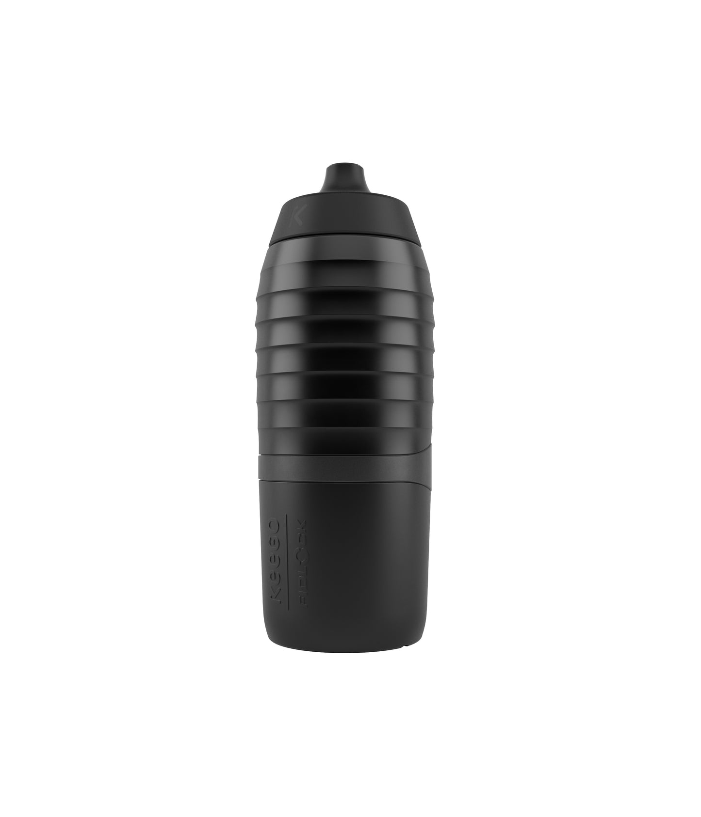 Σετ φιάλης και κλωβού φιάλης FIDLOCK TWIST X KEEGO Magnetic System 600 ml Μαύρο