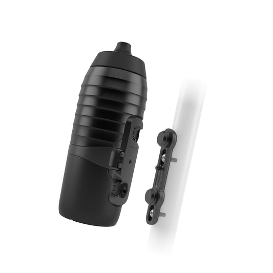 Σετ φιάλης και κλωβού φιάλης FIDLOCK TWIST X KEEGO Magnetic System 600 ml Μαύρο