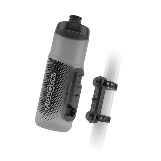 Σετ φιάλης και κλωβού φιάλης FIDLOCK TWIST UNI BASE 600 ml Καπνιστό