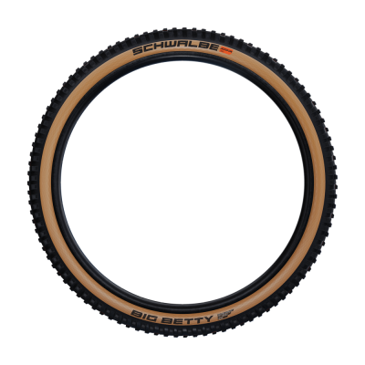 SCHWALBE BIG BETTY 27.5x2.40 ADDIX SOFT SUPERGRAVITY Tubeless Ready Soft Μαύρο/καφέ ελαστικό