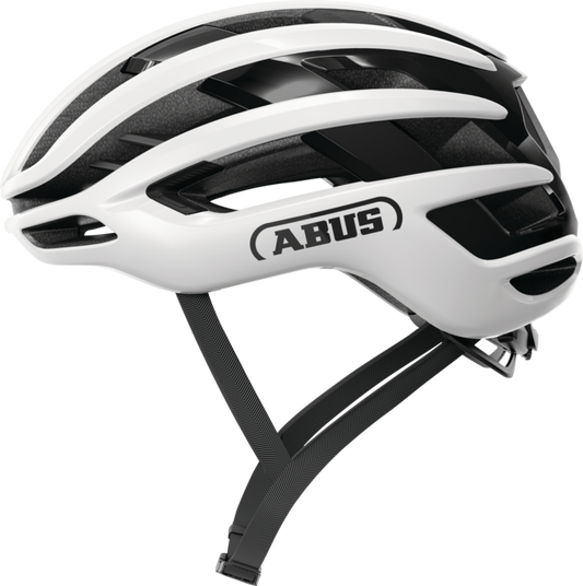 Road Helmet ABUS AIRBREAKER 2.0 Shiny White