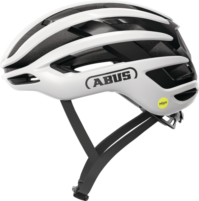 Road Helmet ABUS AIRBREAKER 2.0 MIPS Shiny White