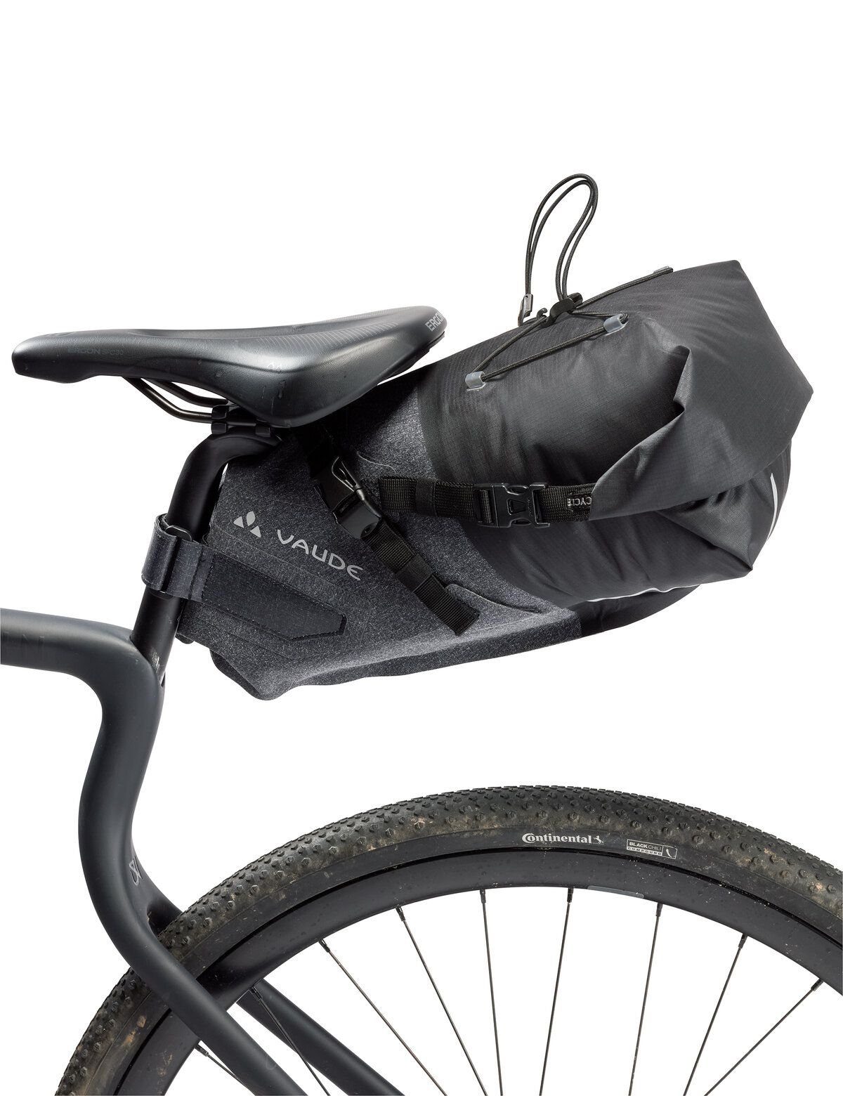 Bag for Saddle VAUDE TRAILSADDLE COMPACT 7 L Black